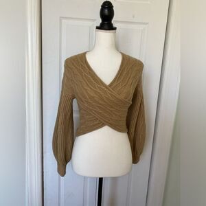 Knitted Fashion Nova Crop Top Sweater